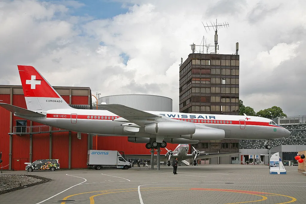 The Swiss Transport Museum in Lucerne shows locomotives, cars, ships and airplanes.