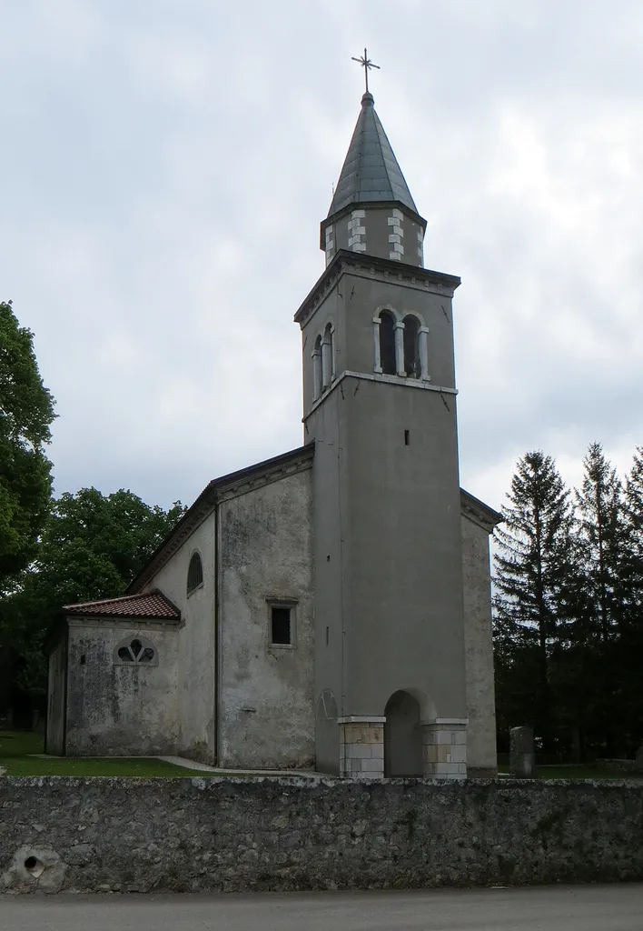 Saint Bartholomew's Church in Senožeče, Municipality of Divača, Slovenia