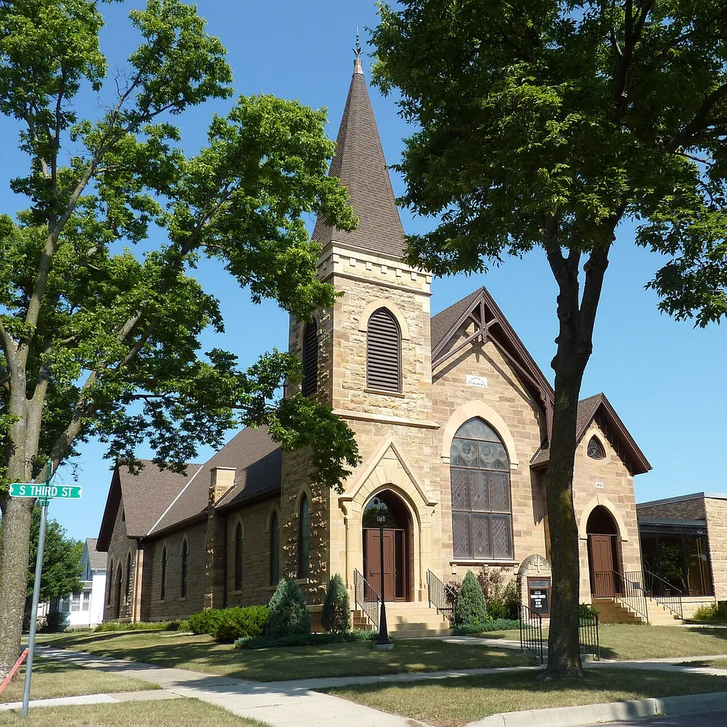 Union Presbyterian Church, St. Peter, Minnesota, USA.