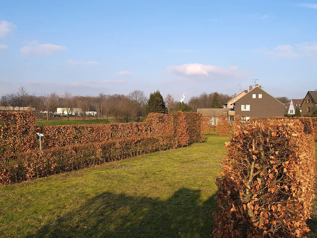The place of the former Henrichenbug at Castrop-Rauxel, Germany