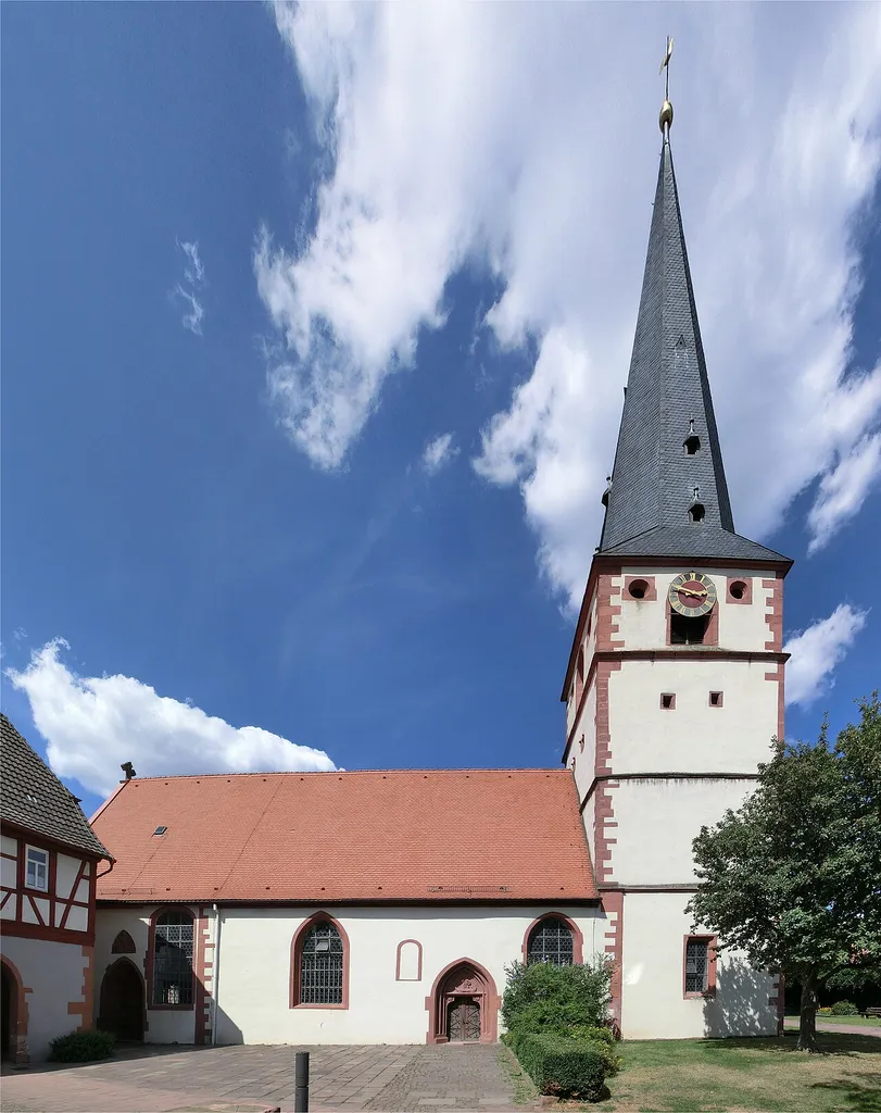 Alte Pfarrkirche St. Margareta von Bürgstadt, Unterfranken.