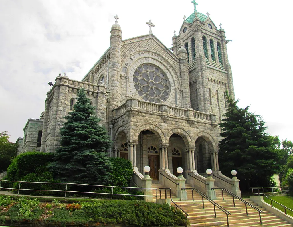 Saint Cecilia's Roman Catholic Church is located at 52 West Demarest Avenue at the corner of Waldo Place in Englewood, New Jersey.