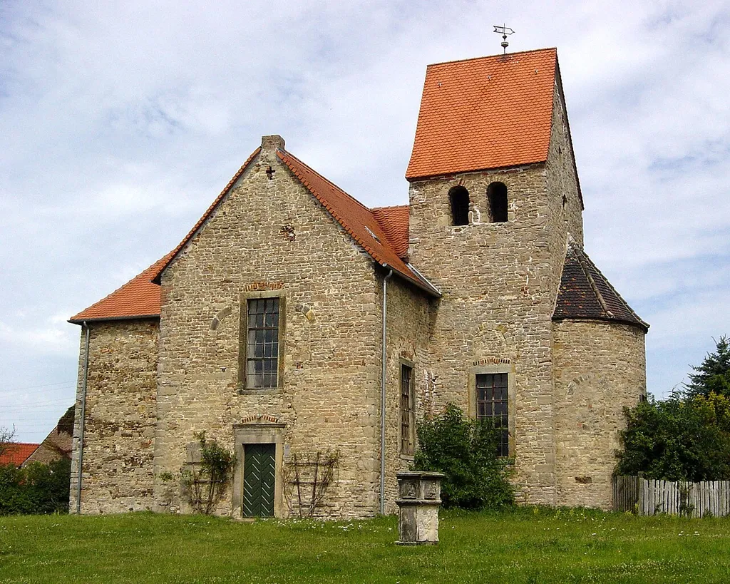 Protestant Salvator Church in Ivenrode, Germany