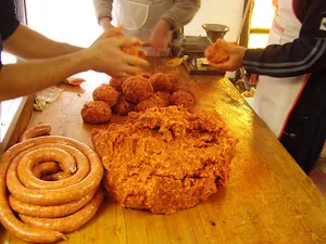 Sausage festival of Csaba