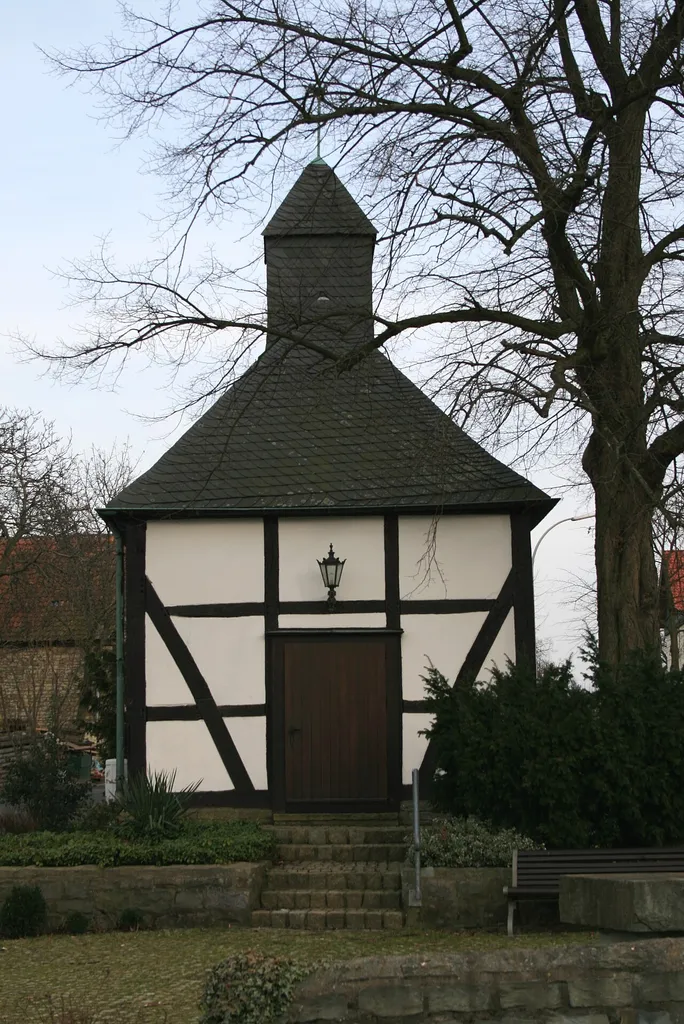 St. Rochus Kapelle (erbaut 1729) in Oberense, Gemeinde Ense.