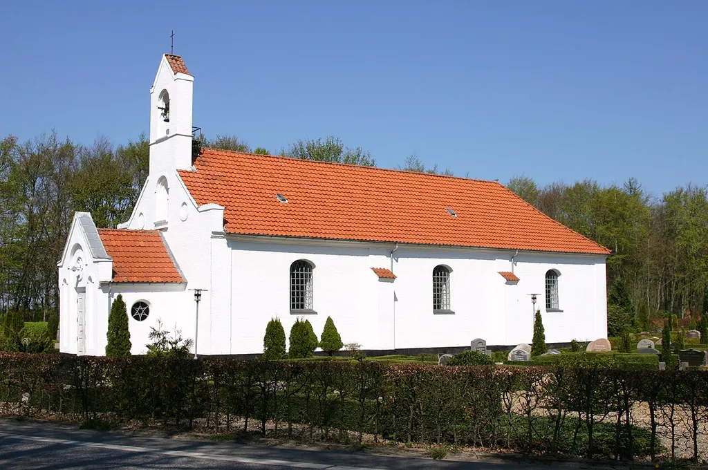 Frederiks Church in the vicinity of Viborg, Denmark Frederiks Kirke mellem Viborg og Karup