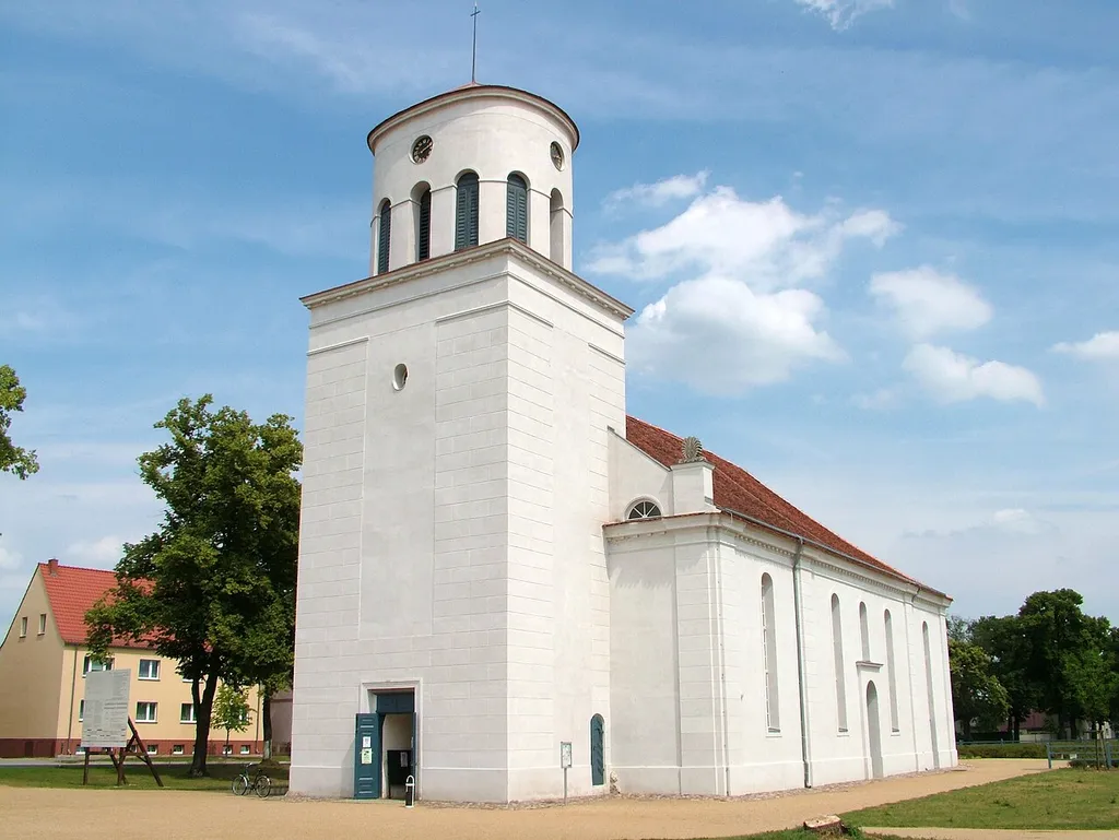 Neuhardenberg, Brandenburg, die Schinkelkirche