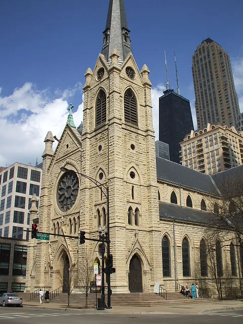 en:Holy Name Cathedral, Chicago taken by Gerald C. Farinas on Monday, March 26, 2007