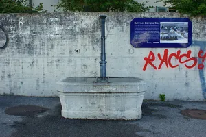 fountain station square Bümpliz Süd