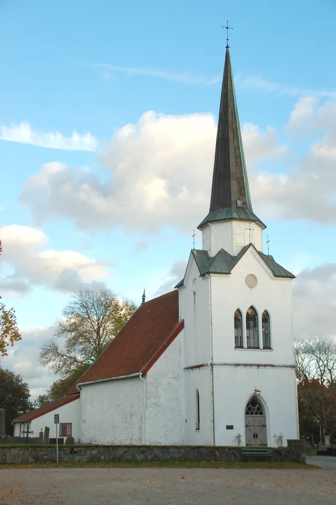 Rakkestad kirke, Rakkestad, Østfold, Norway This is a photo of a monument in Norway, number: 85264 in the Norwegian Directorate for Cultural Heritage database.