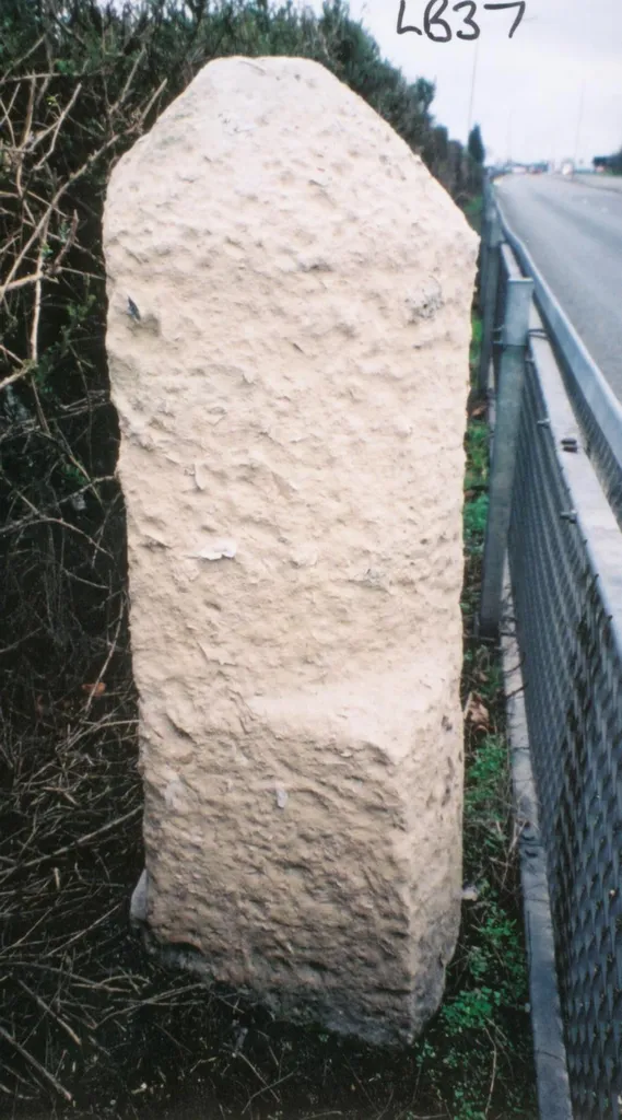 Old Milestone by the A4, London Road, Woodley