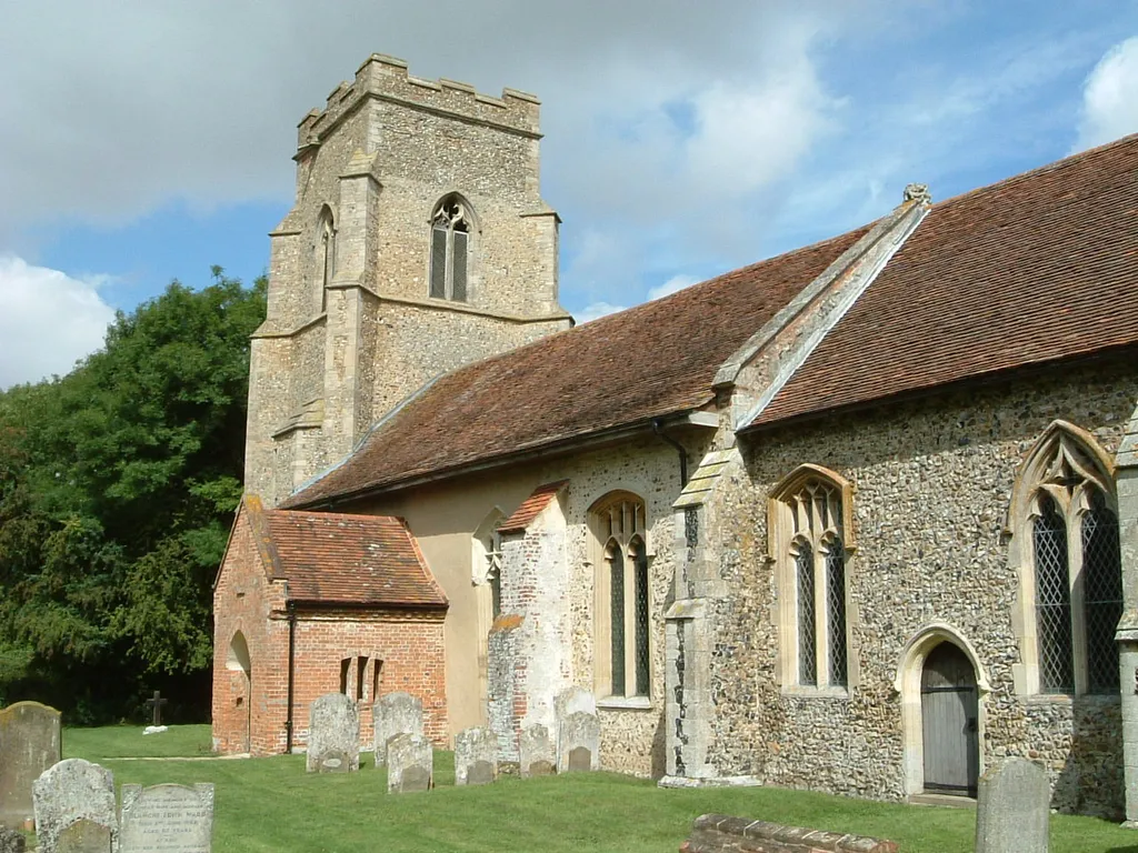 Kettlebaston church, Suffolk. Taken by James@hopgrove, July 2005.