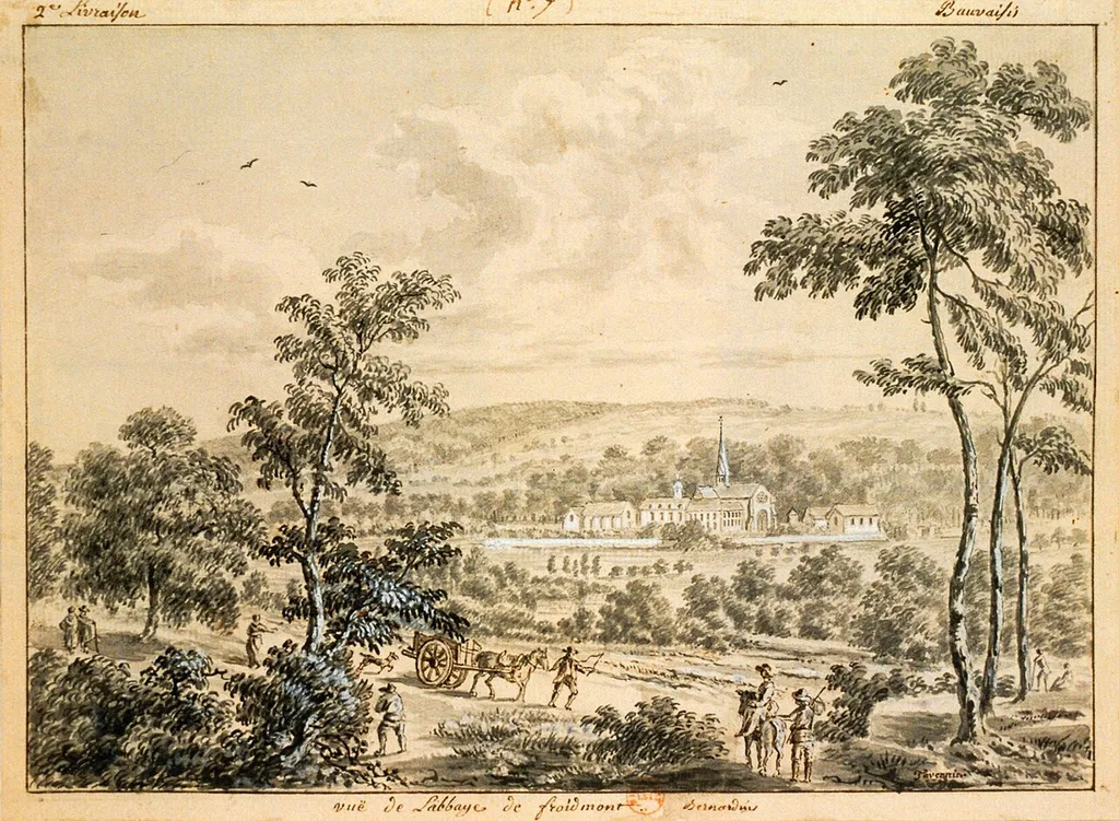 Abbaye cistercienne de Froidmont, Hermes, Oise, France
