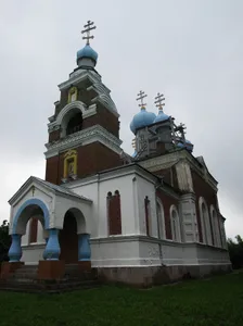 Saints Peter and Paul Orthodox church in Drysviaty