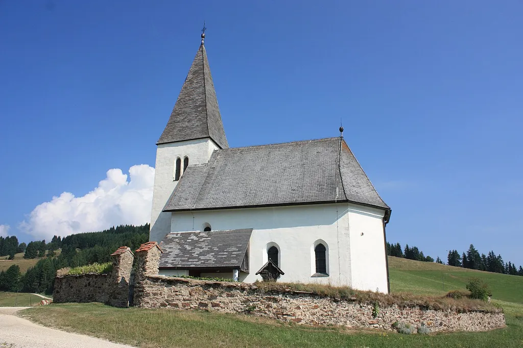 Church of Tschrietes in the community of Griffen