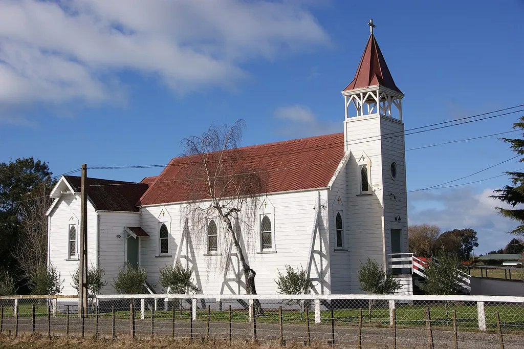 former catholic church in Clive, New Zealand. New Zealand Historic Places Trust Register number: 1031.