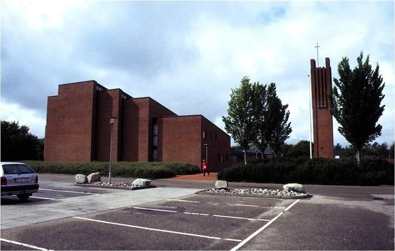 Holstebro Ellebæk Kirke i Danmark. Ellebæk kirke