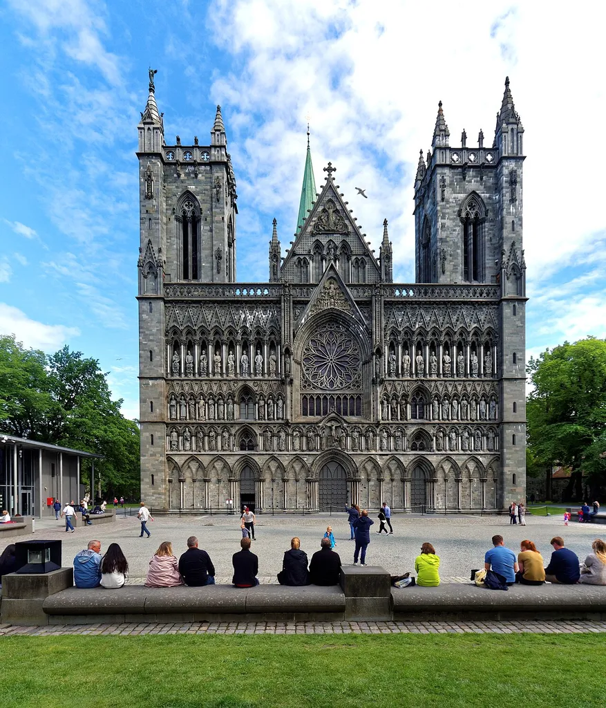 The Trondheim Cathedral.