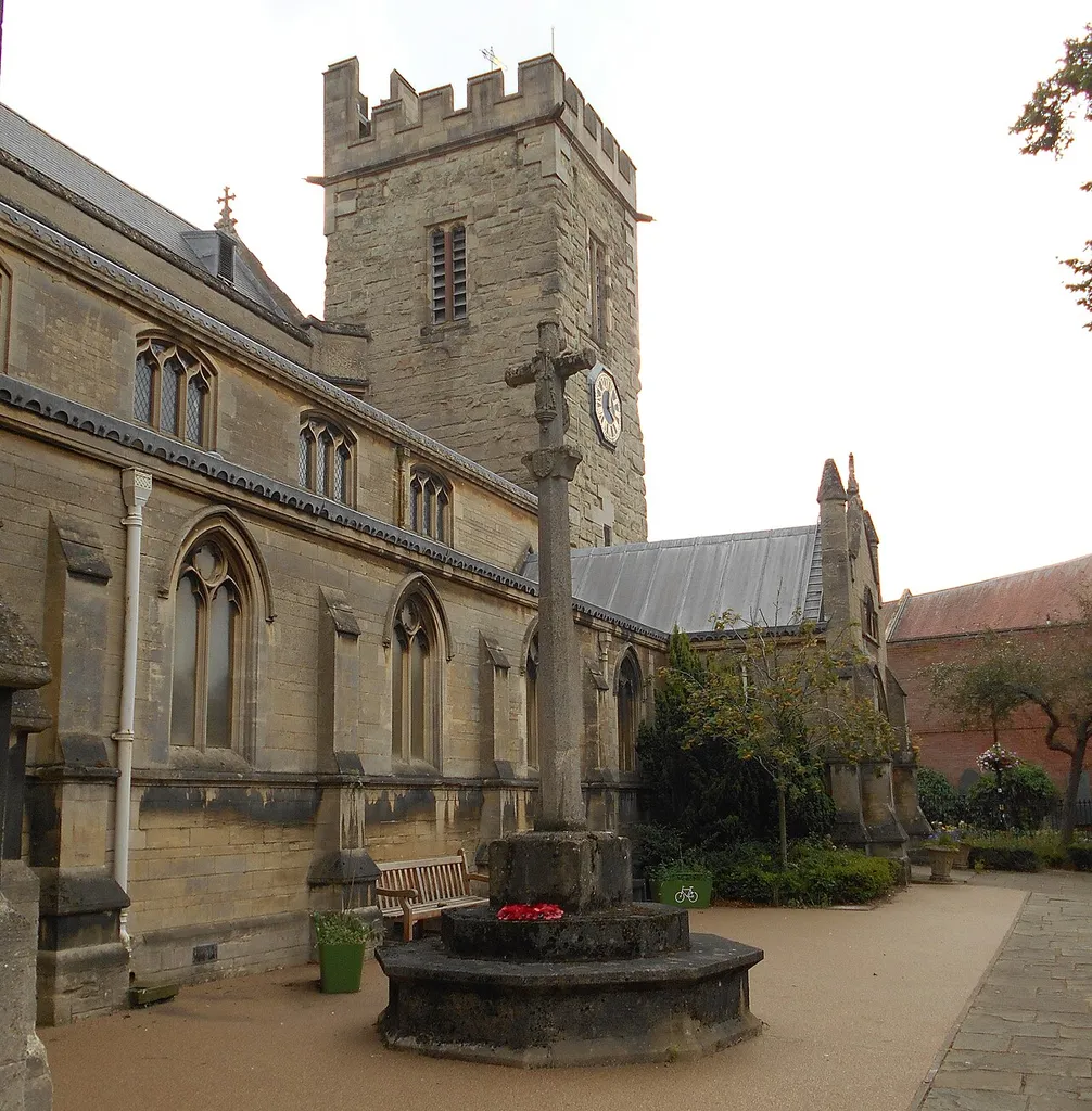 St Andrew's Church &amp; war memorial.