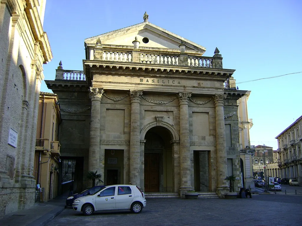 The Madonna del Ponte basilica, Lanciano, province of Chieti, Abruzzo