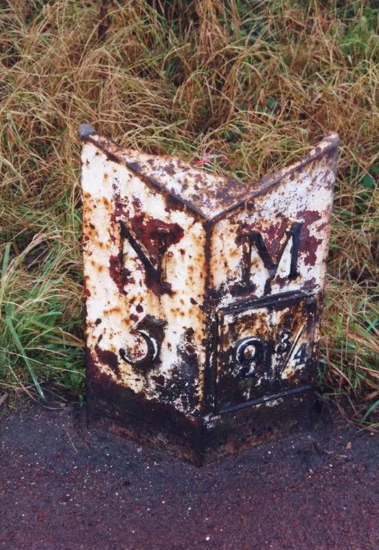 Old Milepost