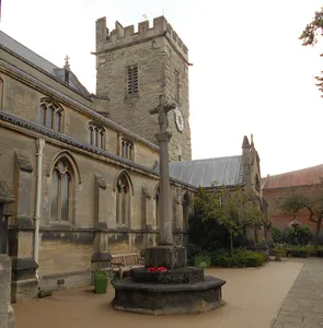 St Andrew's church War Memorial, Rugby, Warwickshire