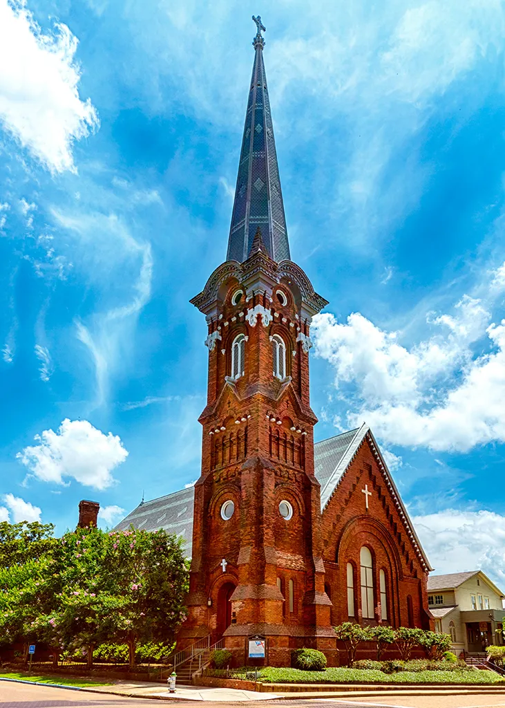 Church of the Holy Trinity, South and Monroe Sts. Vicksburg