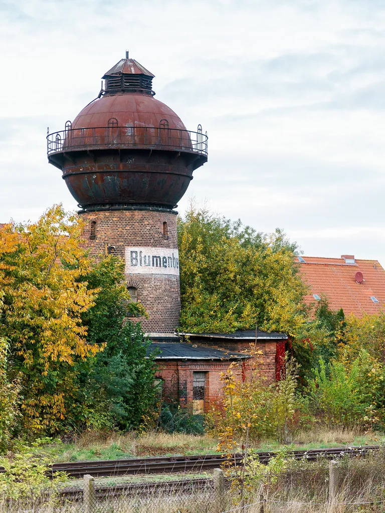 Wasserturm Bahnhof Blumenberg