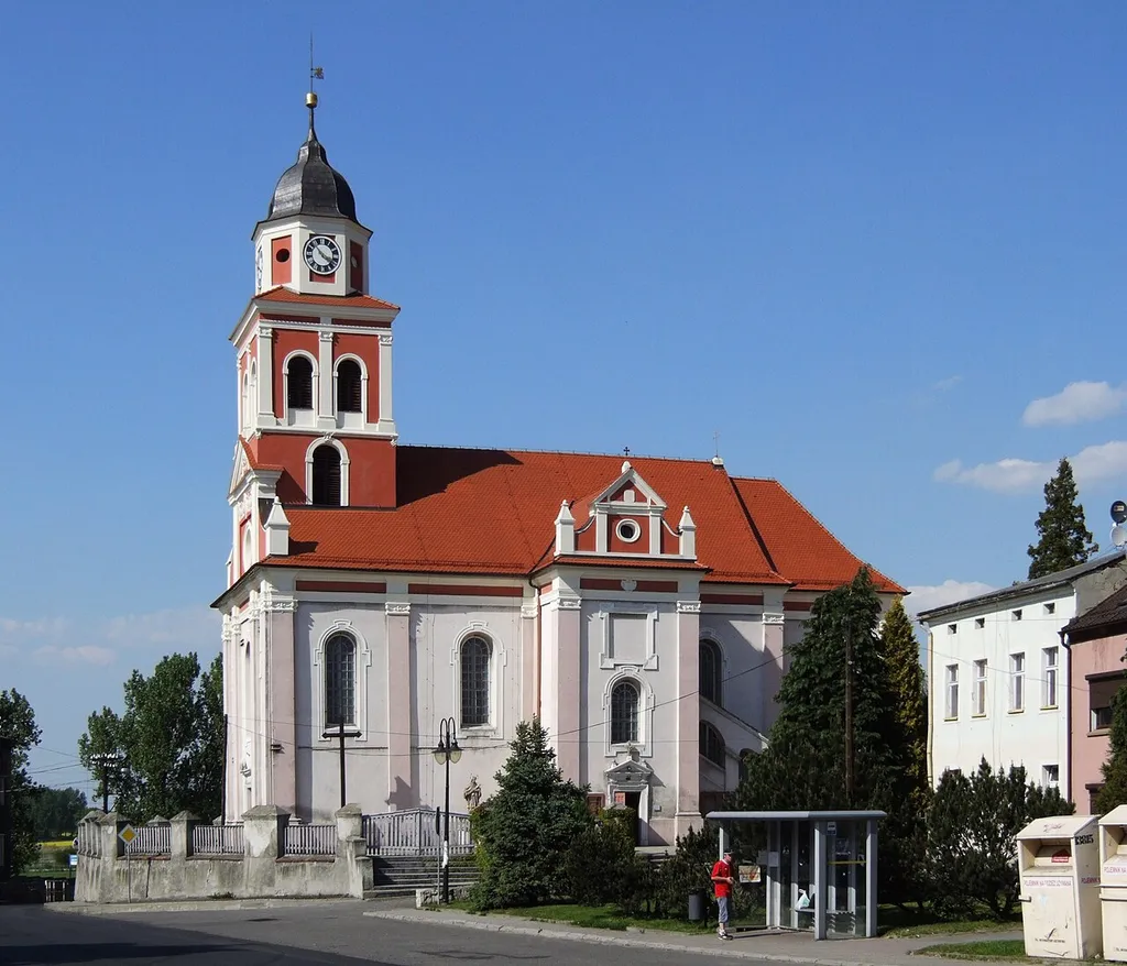 Church in Prószków (Proskau), Upper Silesia