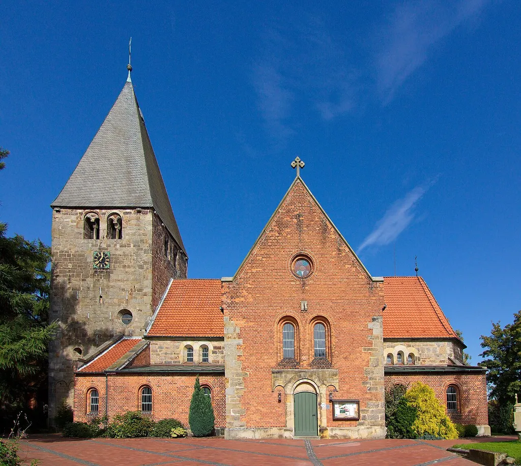 St. Clemens Romanus Kirche in Marklohe, Niedersachsen, Deutschland