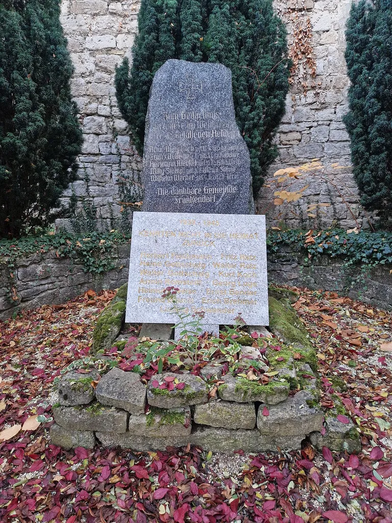 Kriegerdenkmal in Frankendorf, Thüringen