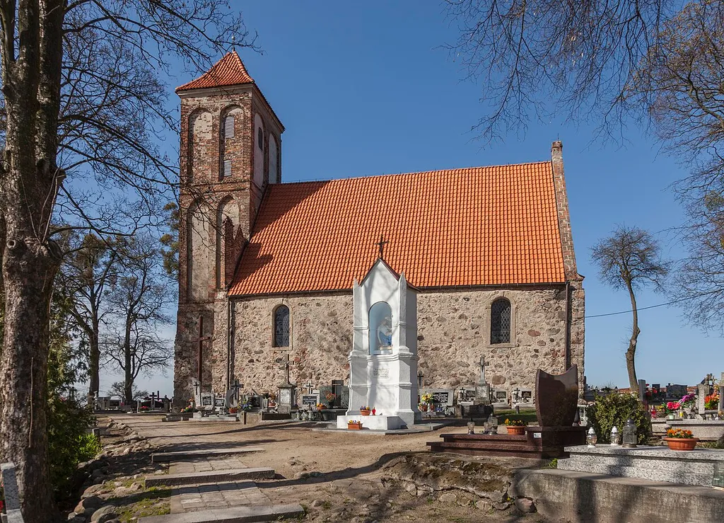 Church in Cielęta, Poland