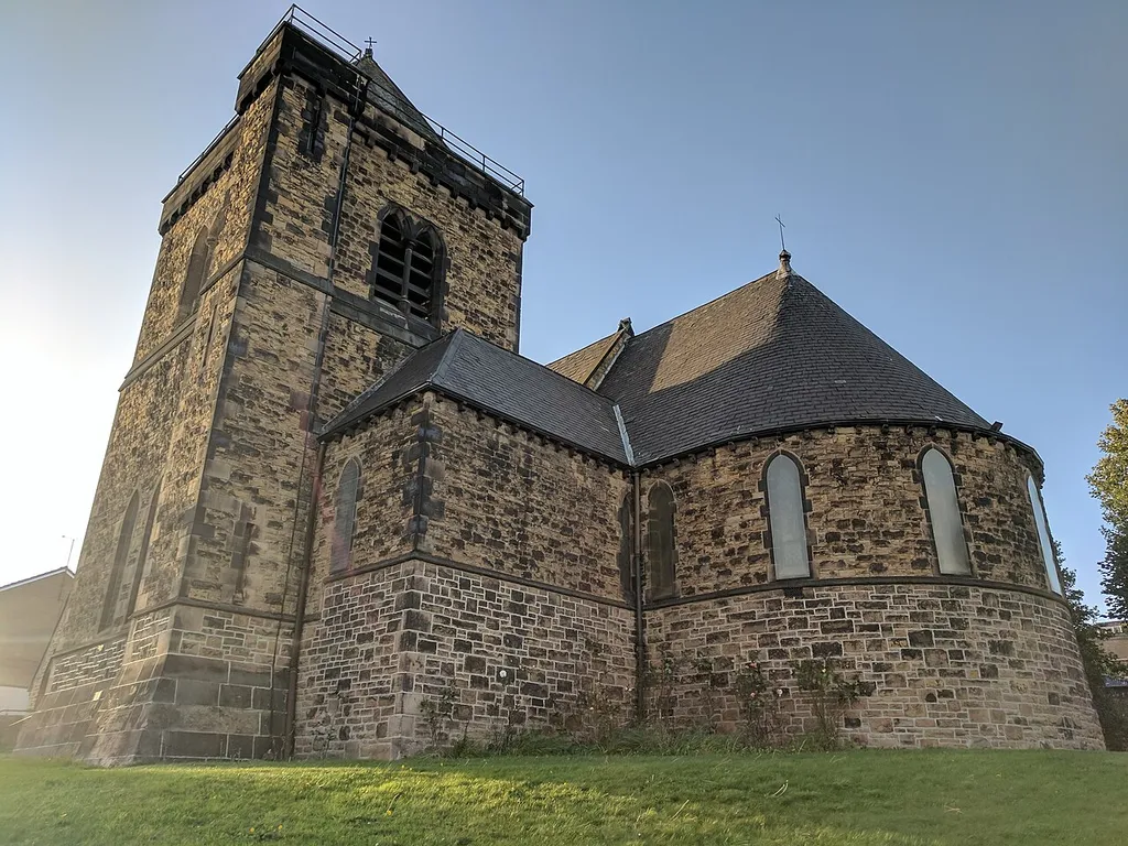 Parish church Of St Thomas, Wincobank, South Yorkshire, seen from the southeast