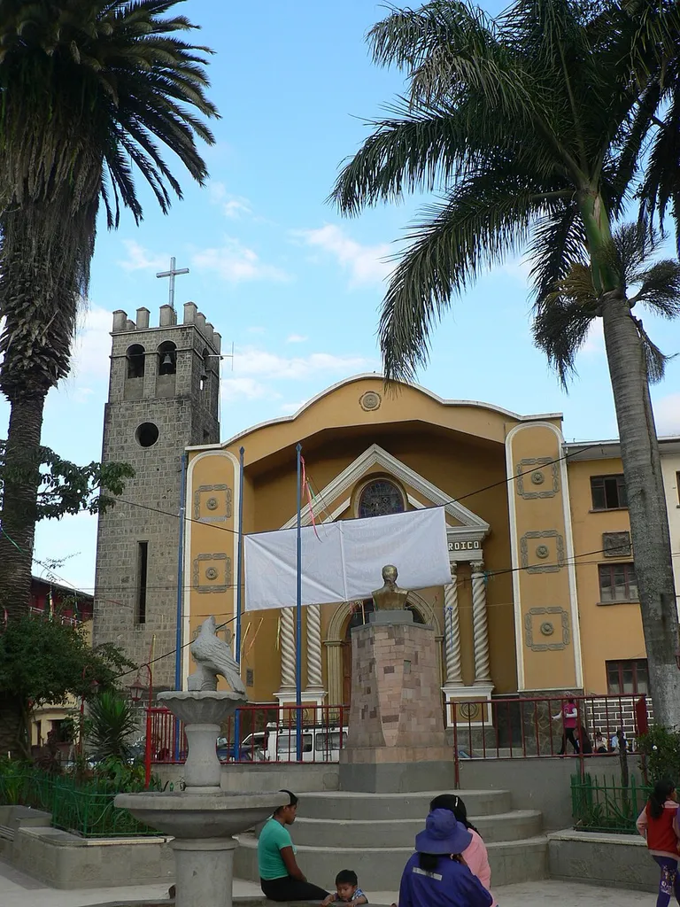 Catedral of Coroico, Bolivia.