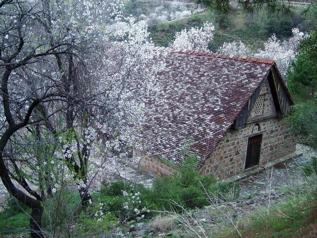 Stavros church in Troodos, Cyprus