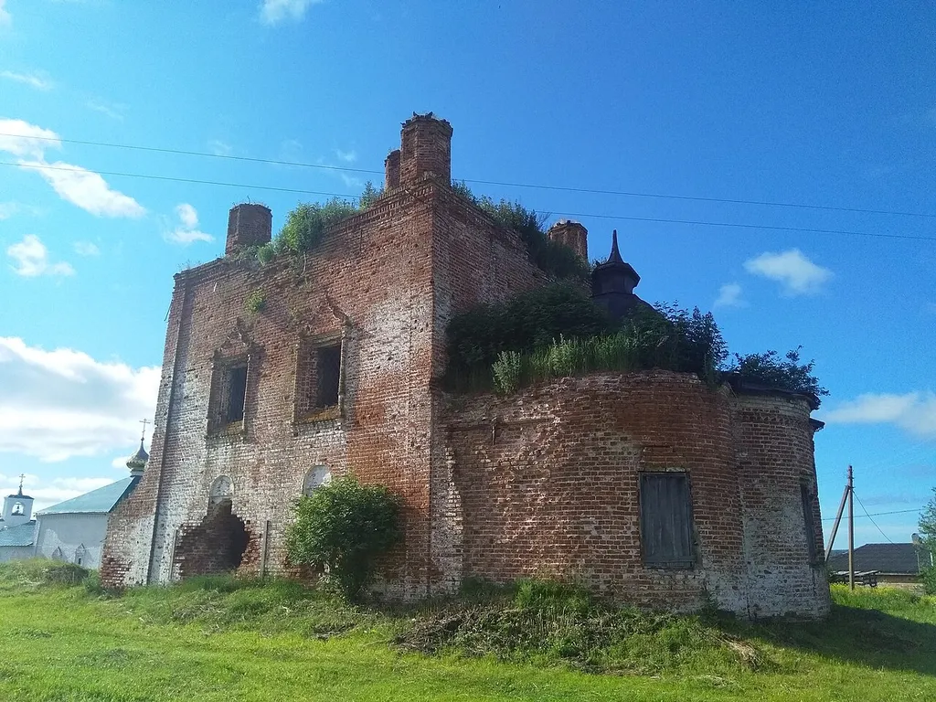 Храм Воскресения Христова, 1754 год, село Решма, Кинешемский район