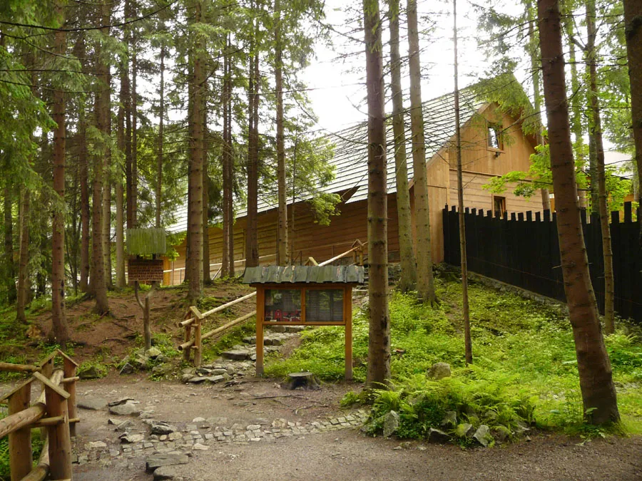 Kalatówki, zespół pustelni św. Brata Alberta z klasztorem, kaplicą Św. Krzyża i chatką - pustelnią, w granicach działek (ogrodzenia) Zakopane, Zakopane