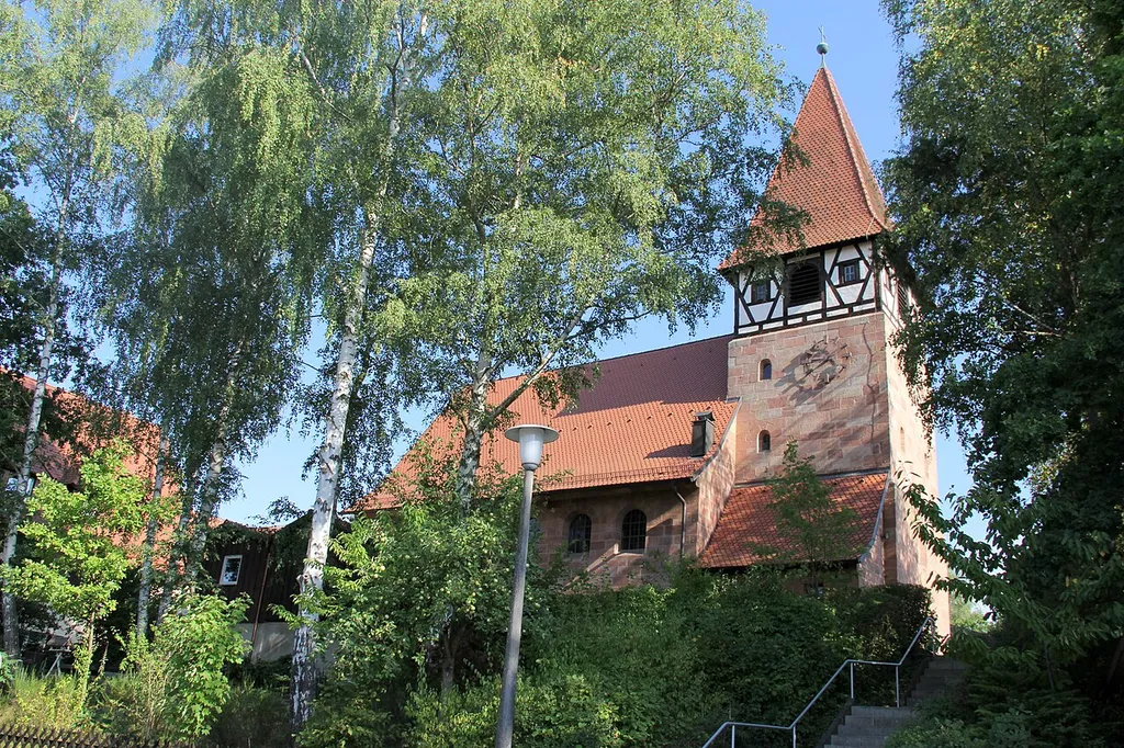 Ev. Kirche, Martin Luther in Schwarzenbruck