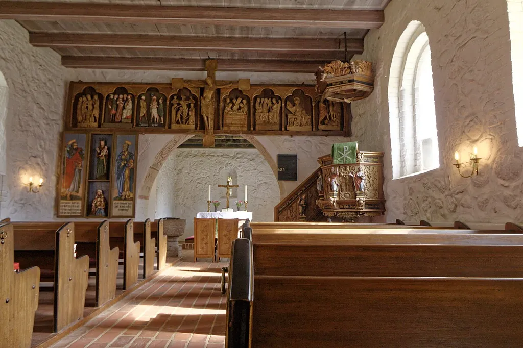 Nordhackstedt, Kirche St.Jürgen; Innenausstattung