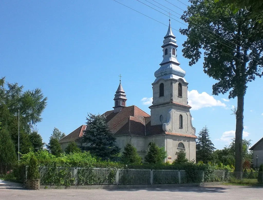 Dziemiany - church