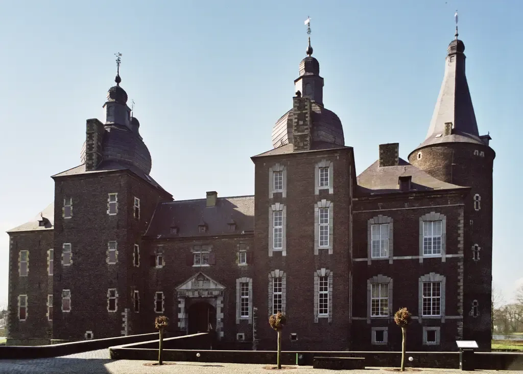 Hoensbroek Castle in Hoensbroek, Heerlen, Limburg, the Netherlands - Main building