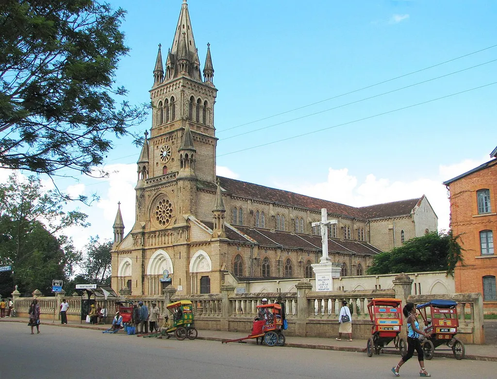 Antsirabe cathedral, Madagascar