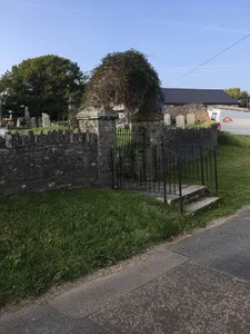 Churchyard Wall and Gates of Church of St. Owain