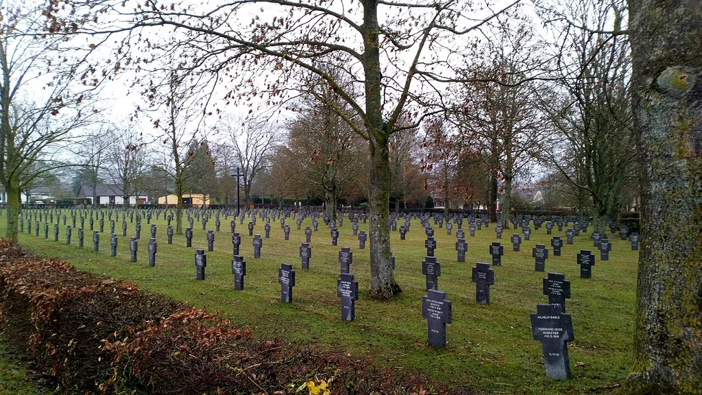 Morisel, cimetière militaire allemand 1