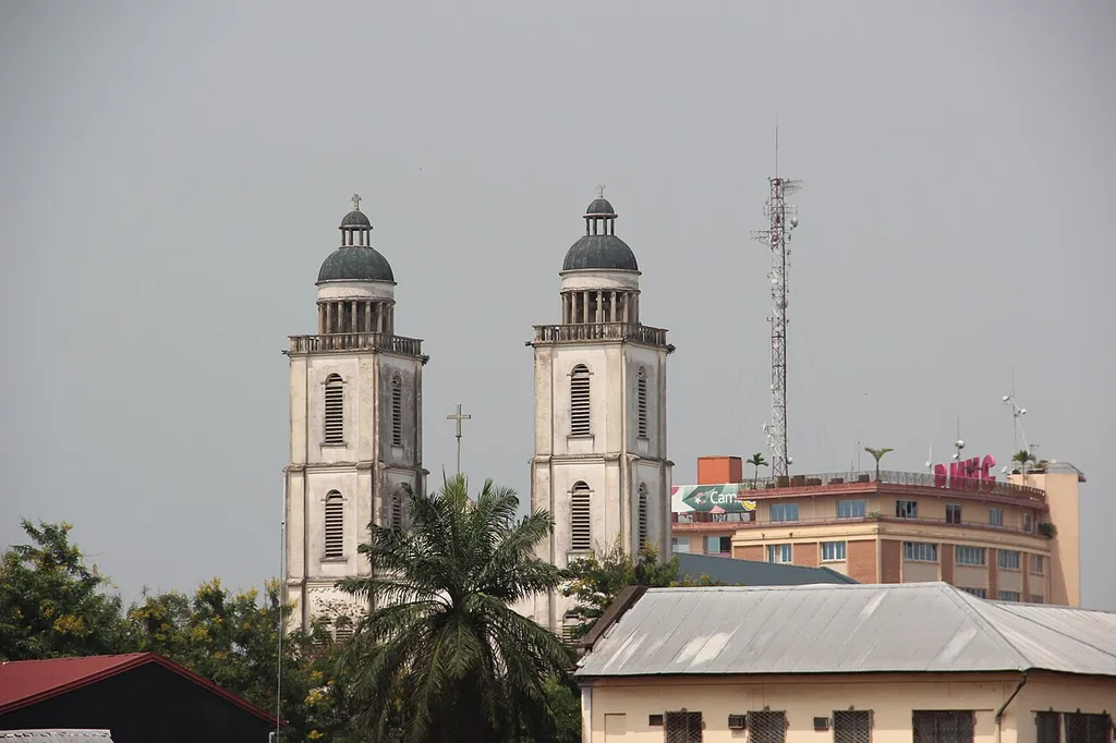 Saint Peter and Saint Paul cathedral in Douala