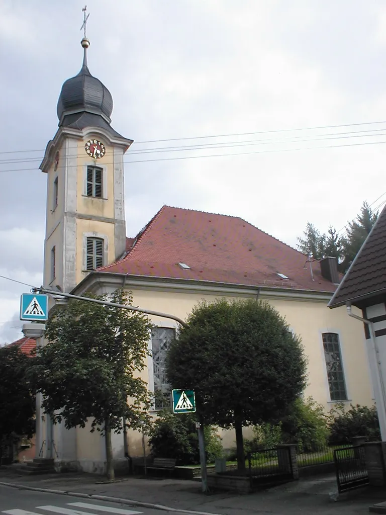 Evangelische Kirche in Bargen, erbaut 1800