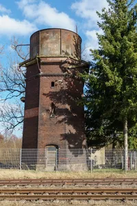 Bad Düben train station water tower