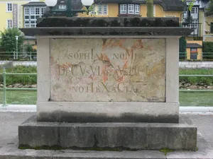 Monument in Bad Ischl dedicated to Princess Sophie of Bavaria, Archduchess of Austria