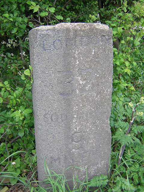 Old Milestone by the A129, London Road, Rawreth Parish