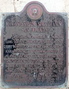 Historic Church of San Joaquin historical marker